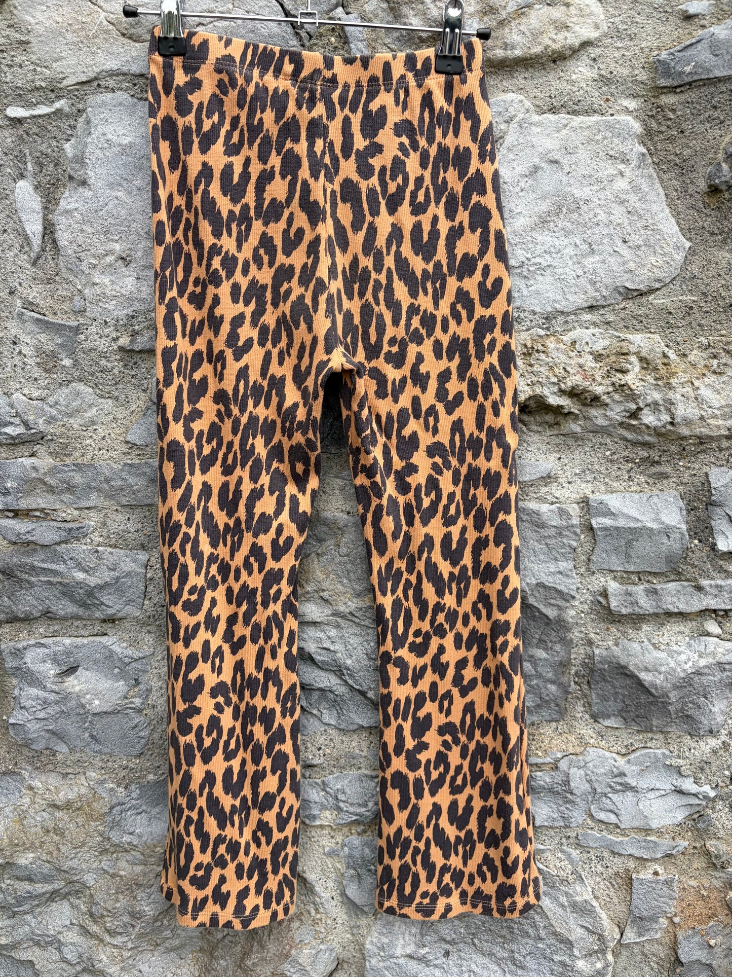 Leopard print flares 8-9y (128-134cm)