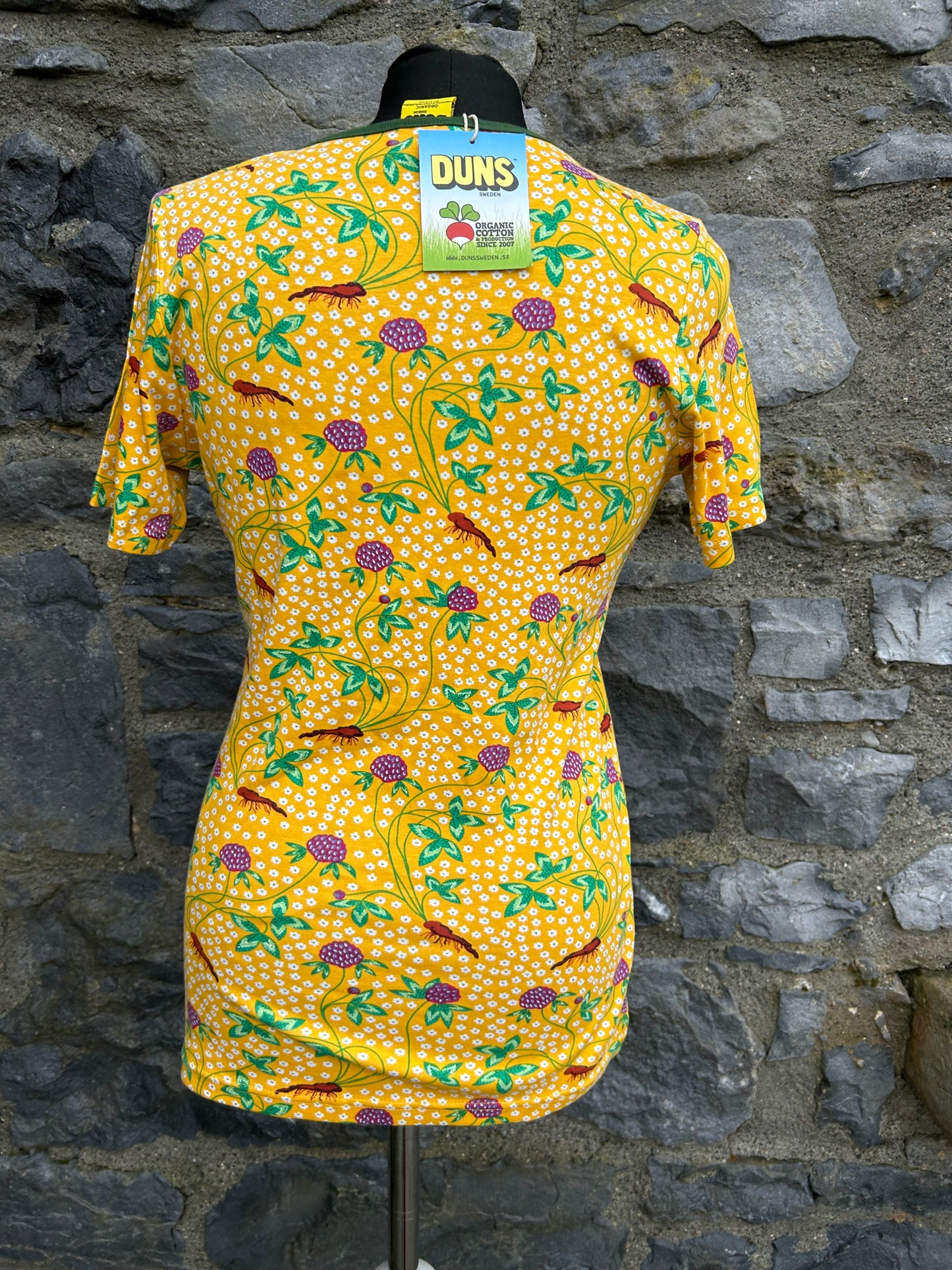 Clover yellow T-shirt uk 10-12