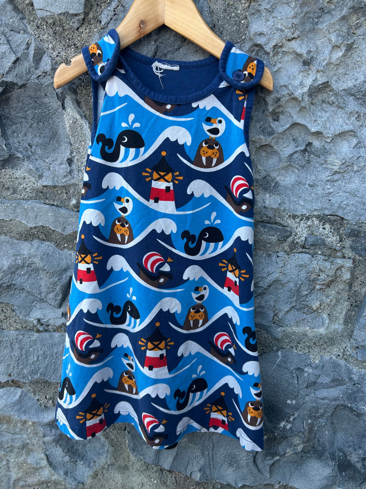 Blue ocean playdress 3-4y (98-104cm)