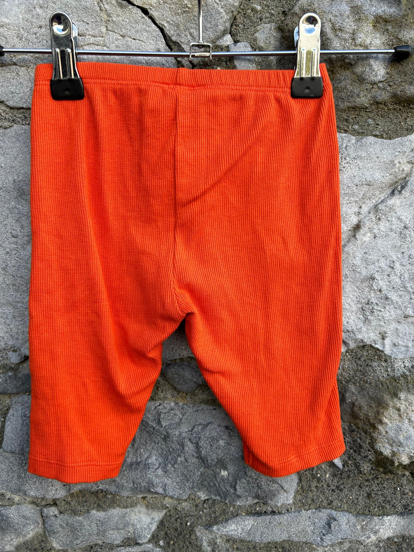 Orange cropped leggings 12-18m (80-86cm)
