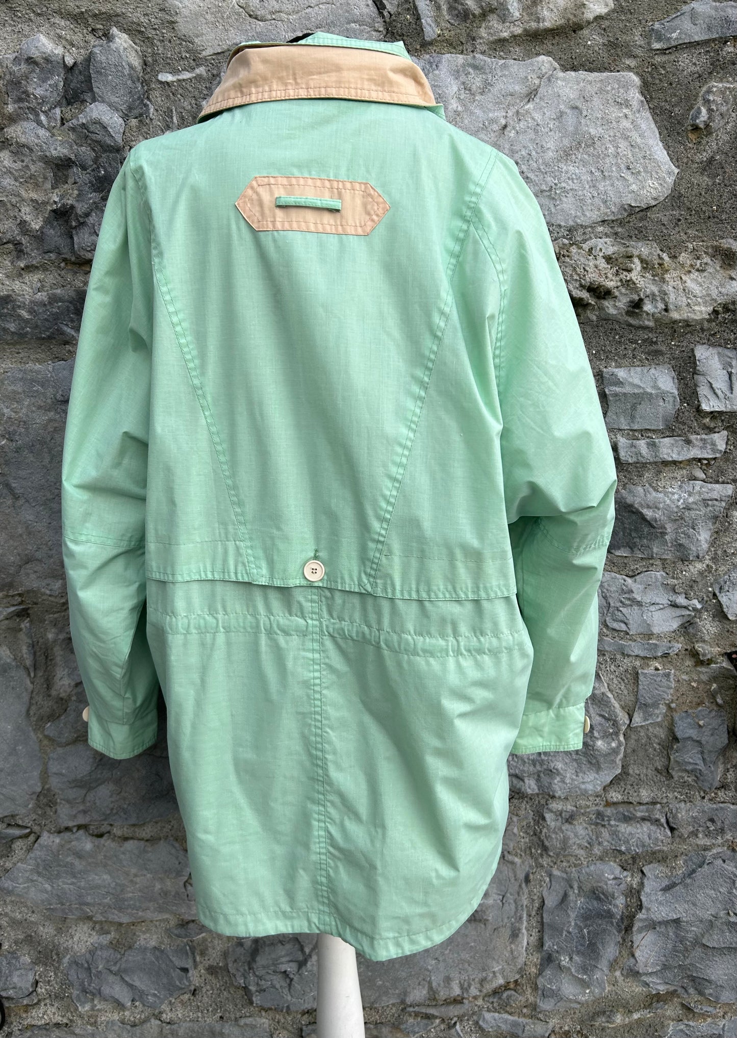 90s light green jacket uk 12-14