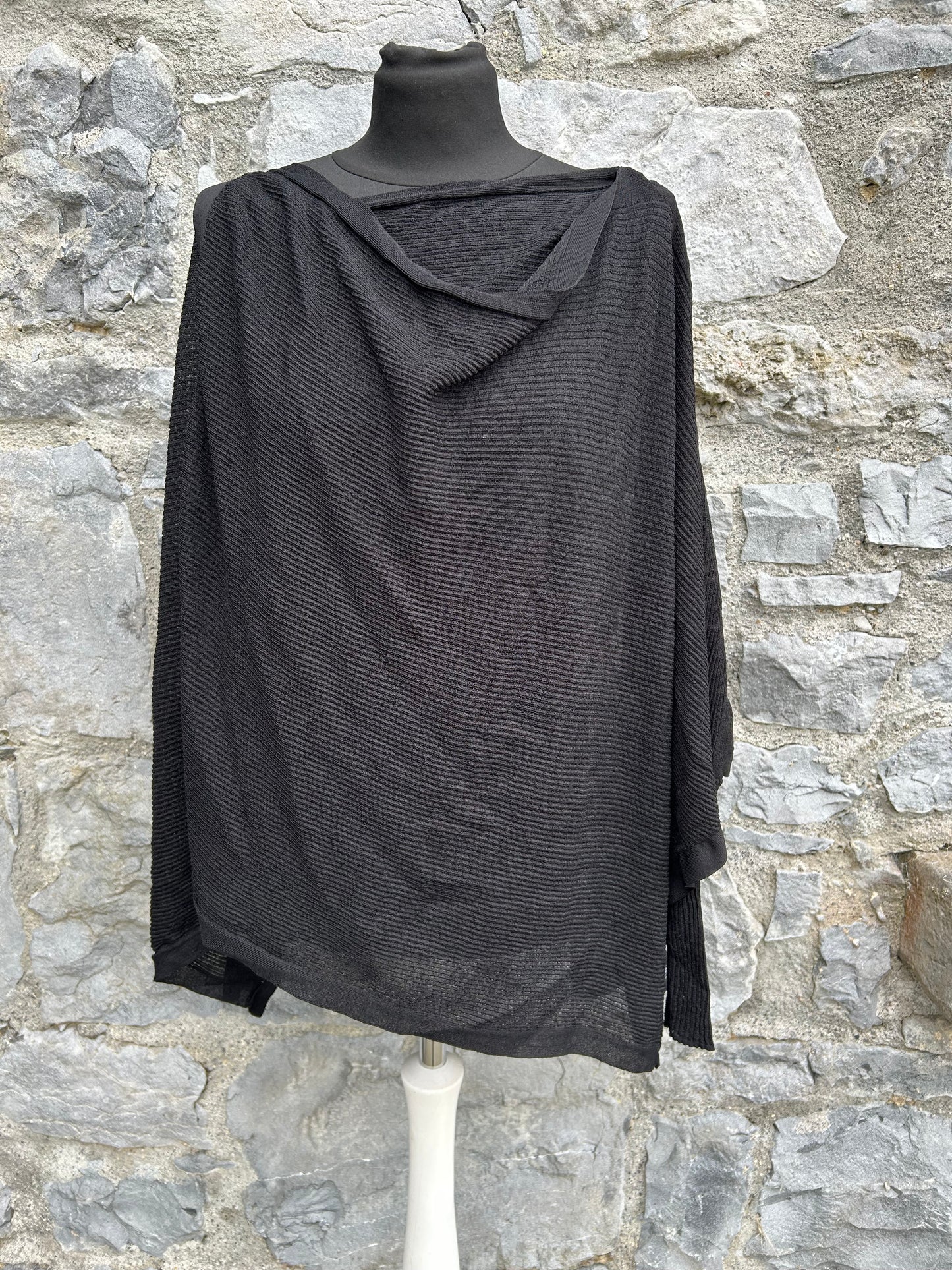 Black wrap cardigan uk 8-12