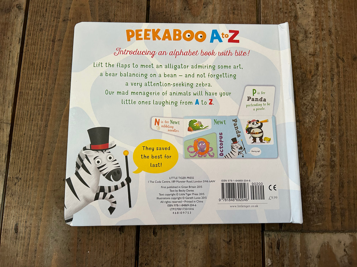Peekaboo A to Z