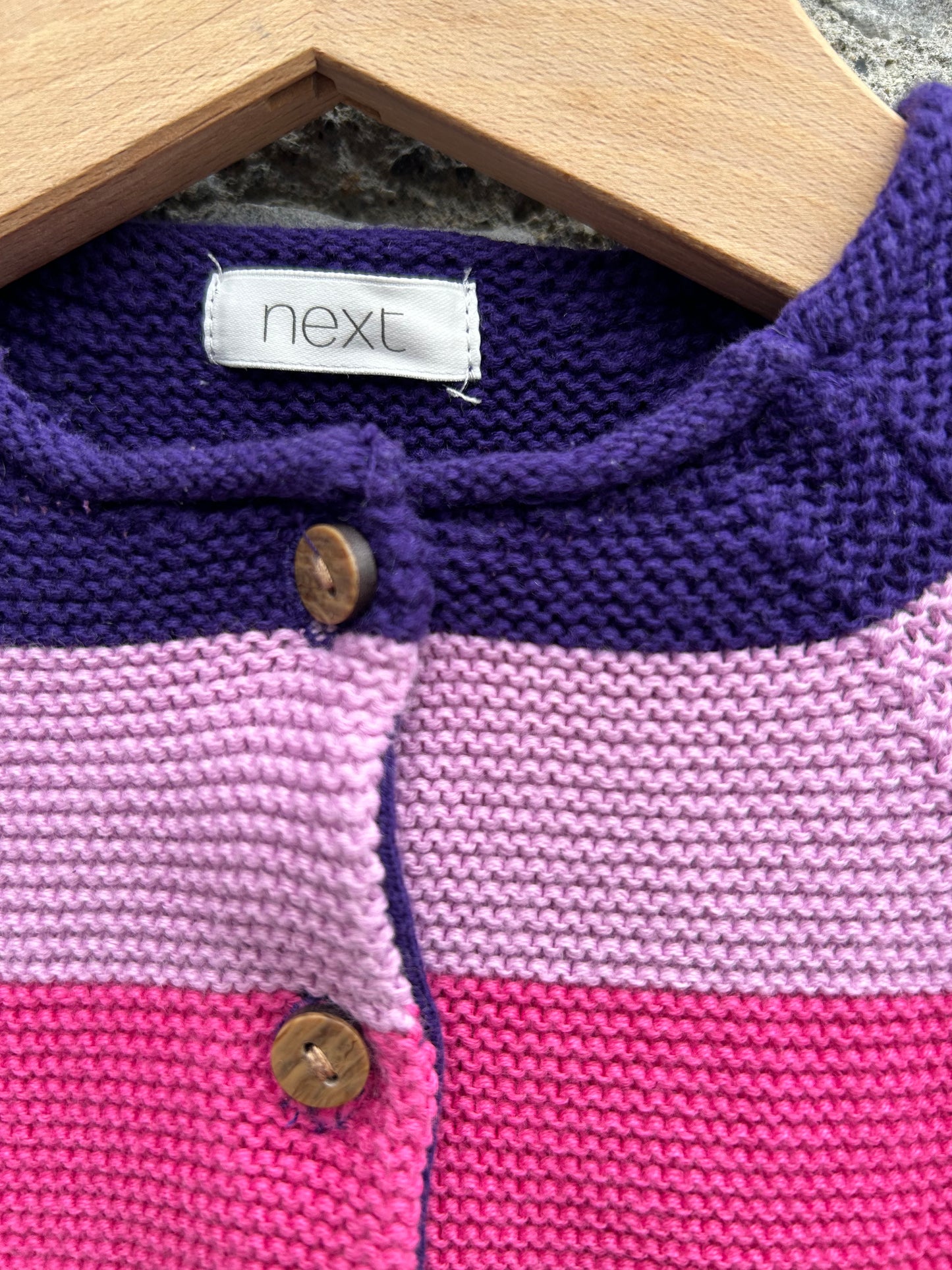 Colourful panel cardigan 3-6m (62-68cm)