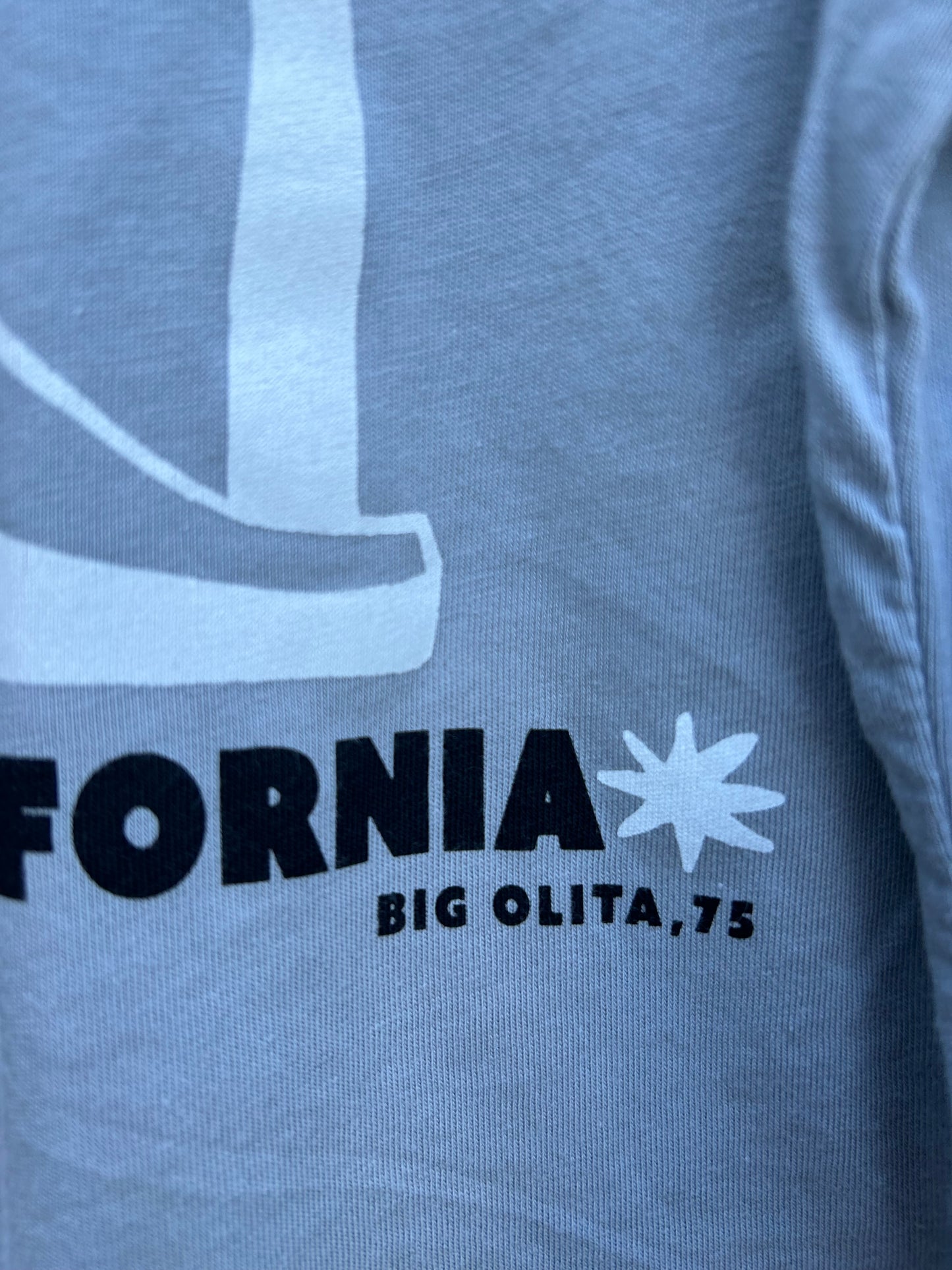 California grey top 12-18m (80-86cm)
