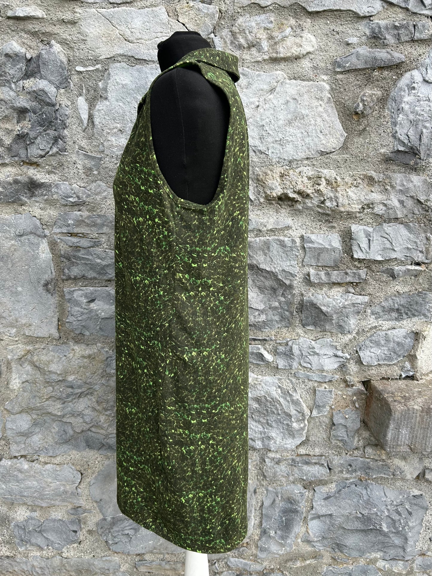 Green sleeveless dress uk 12
