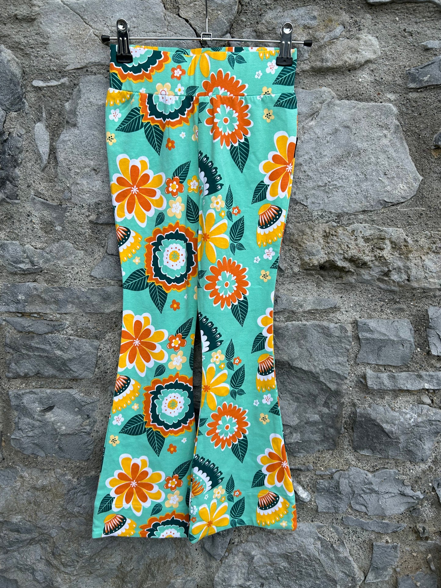 70's Pants Mumbai Flower Market Green 8-9y (128-134cm)