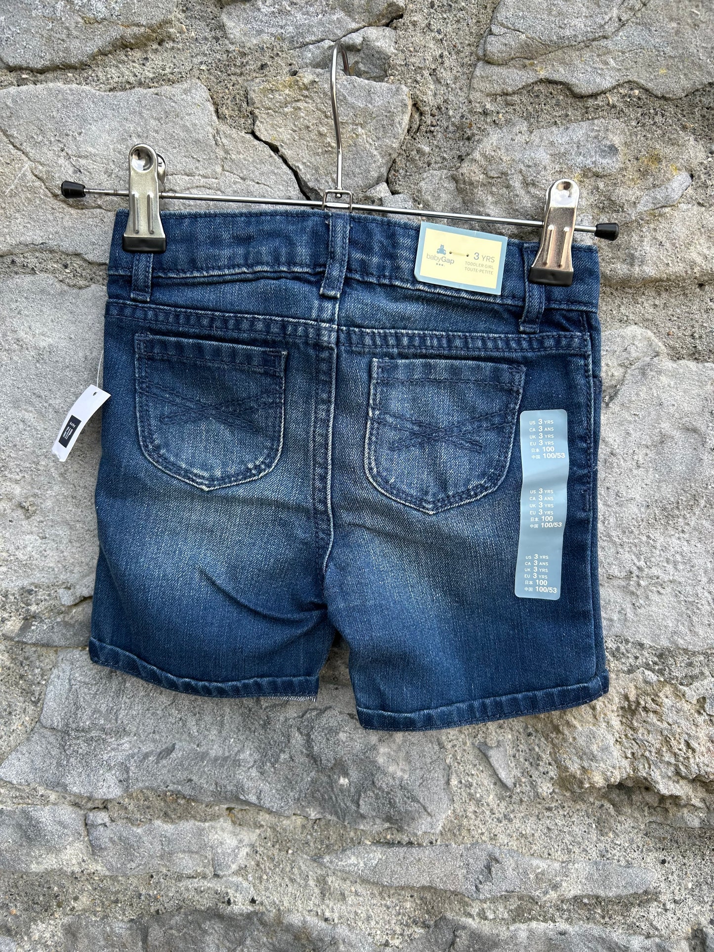 Denim shorts 3y (98cm)