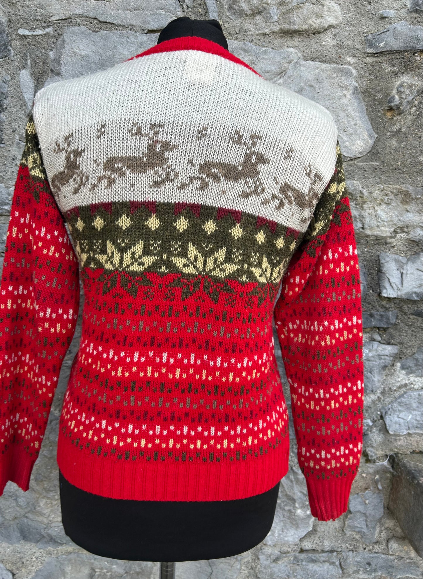 Reindeer Christmas jumper 11-12y (146-152cm)