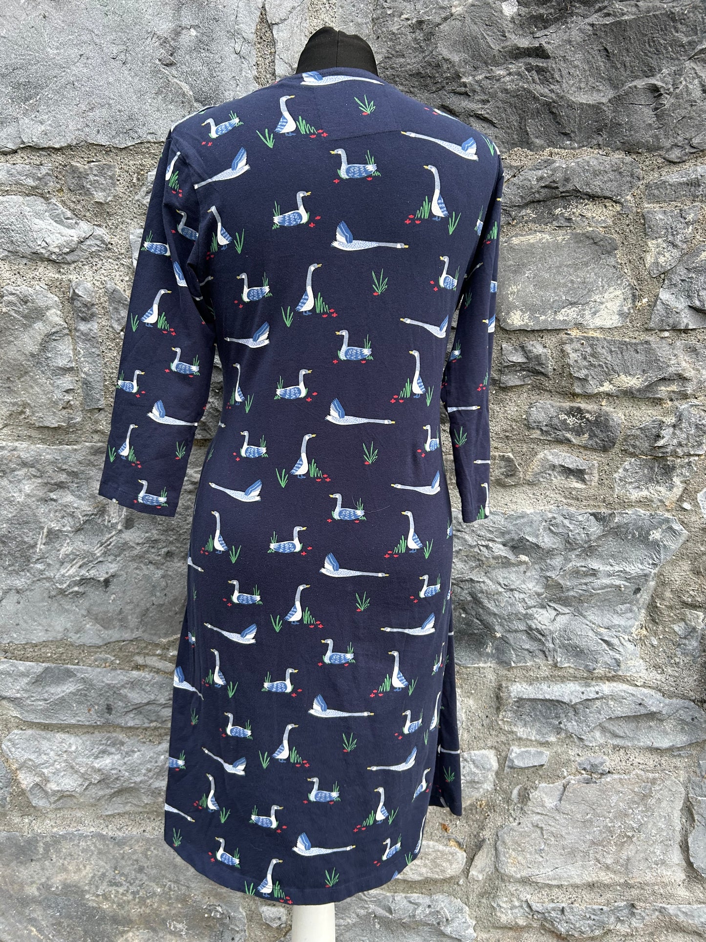 Ducks navy maternity dress uk 10
