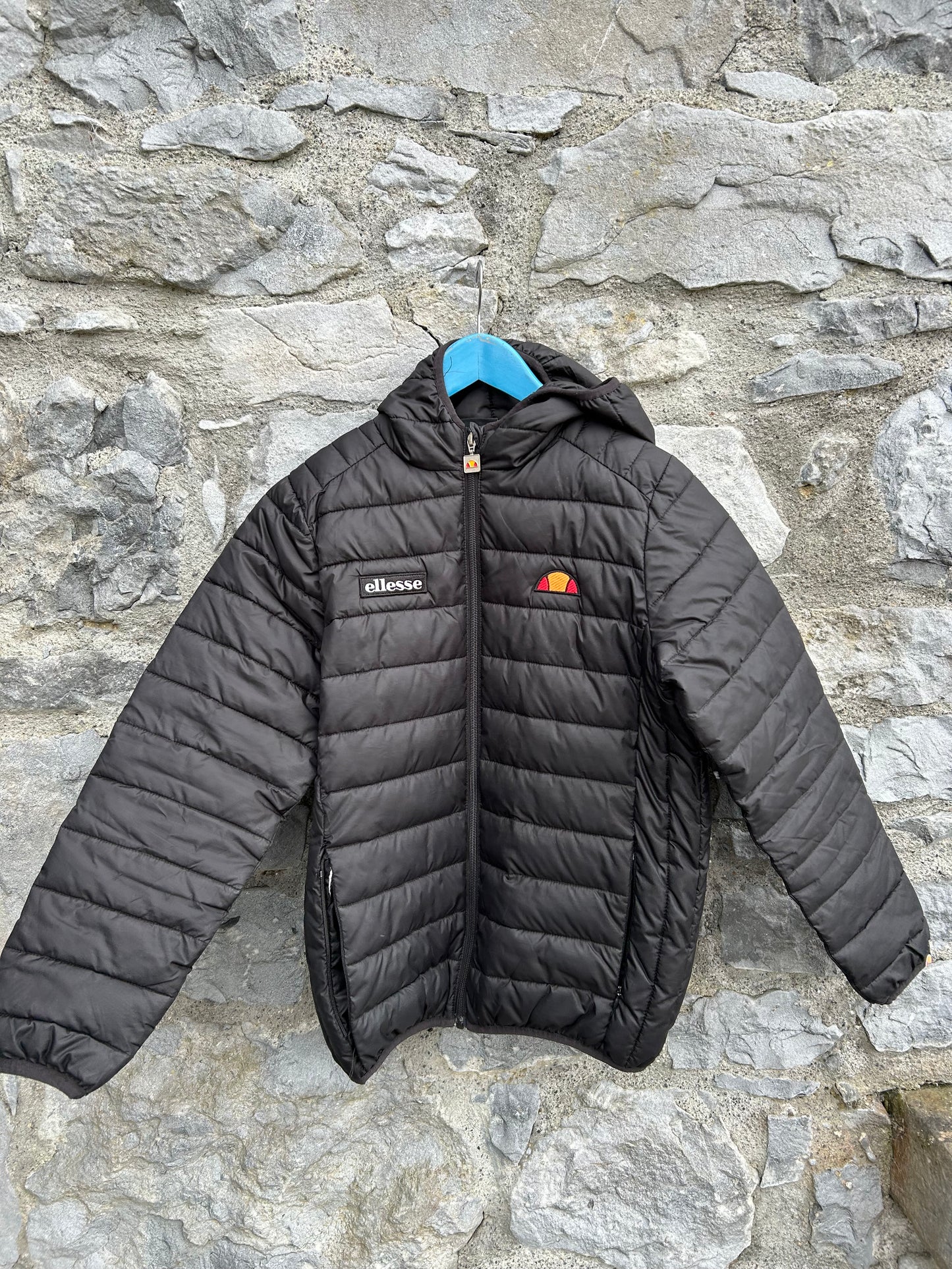 Black puffy jacket 12-13y (152-158cm)