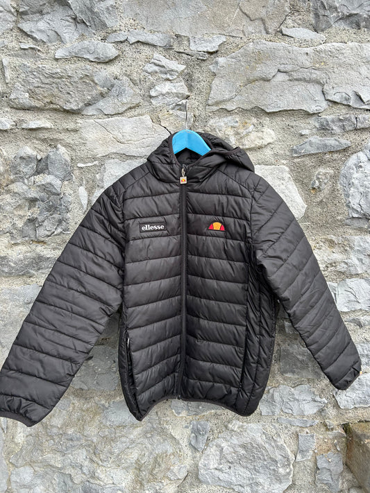 Black puffy jacket  12-13y (152-158cm)