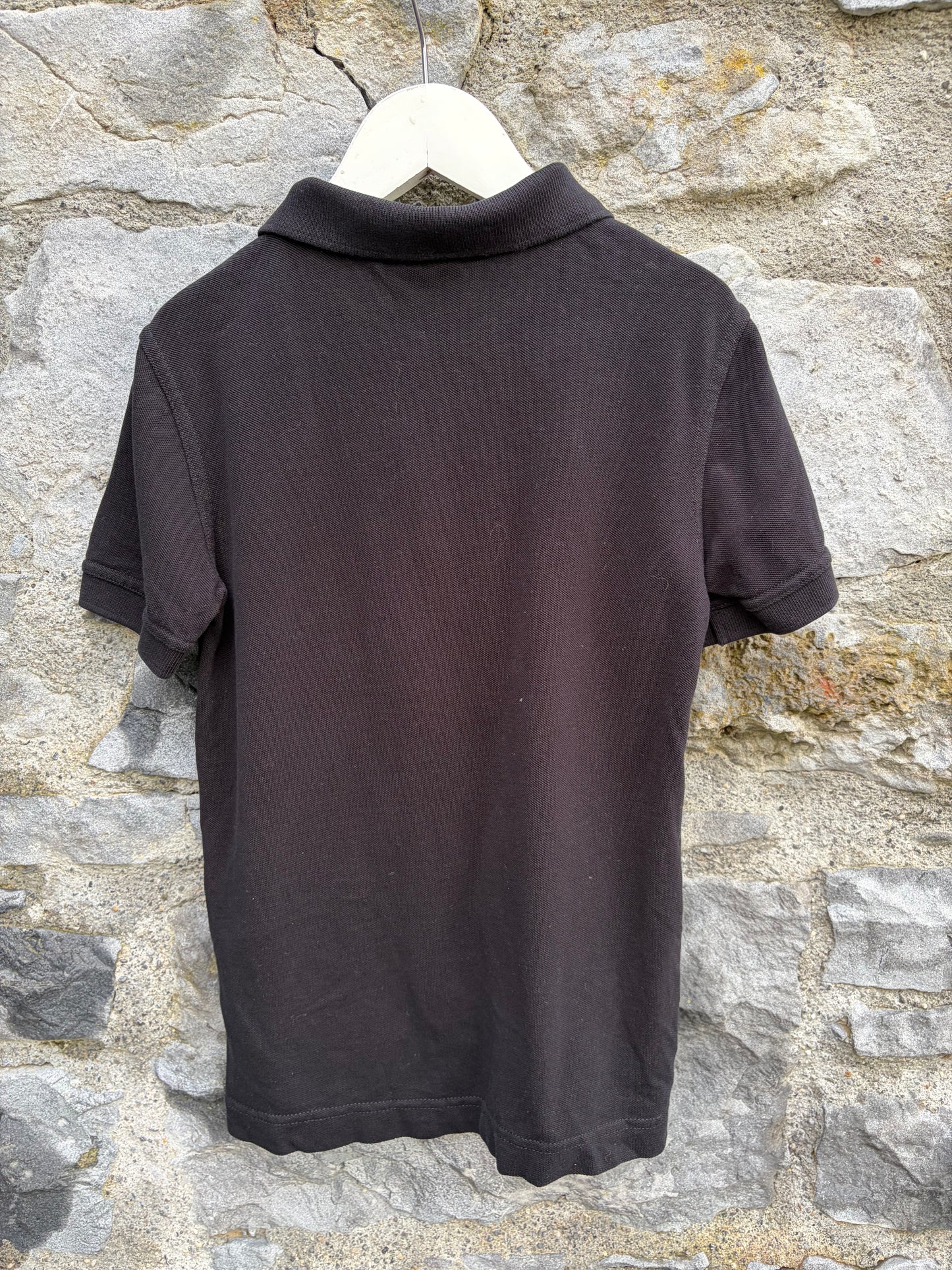 Black polo shirt 5-6y (110-116cm)