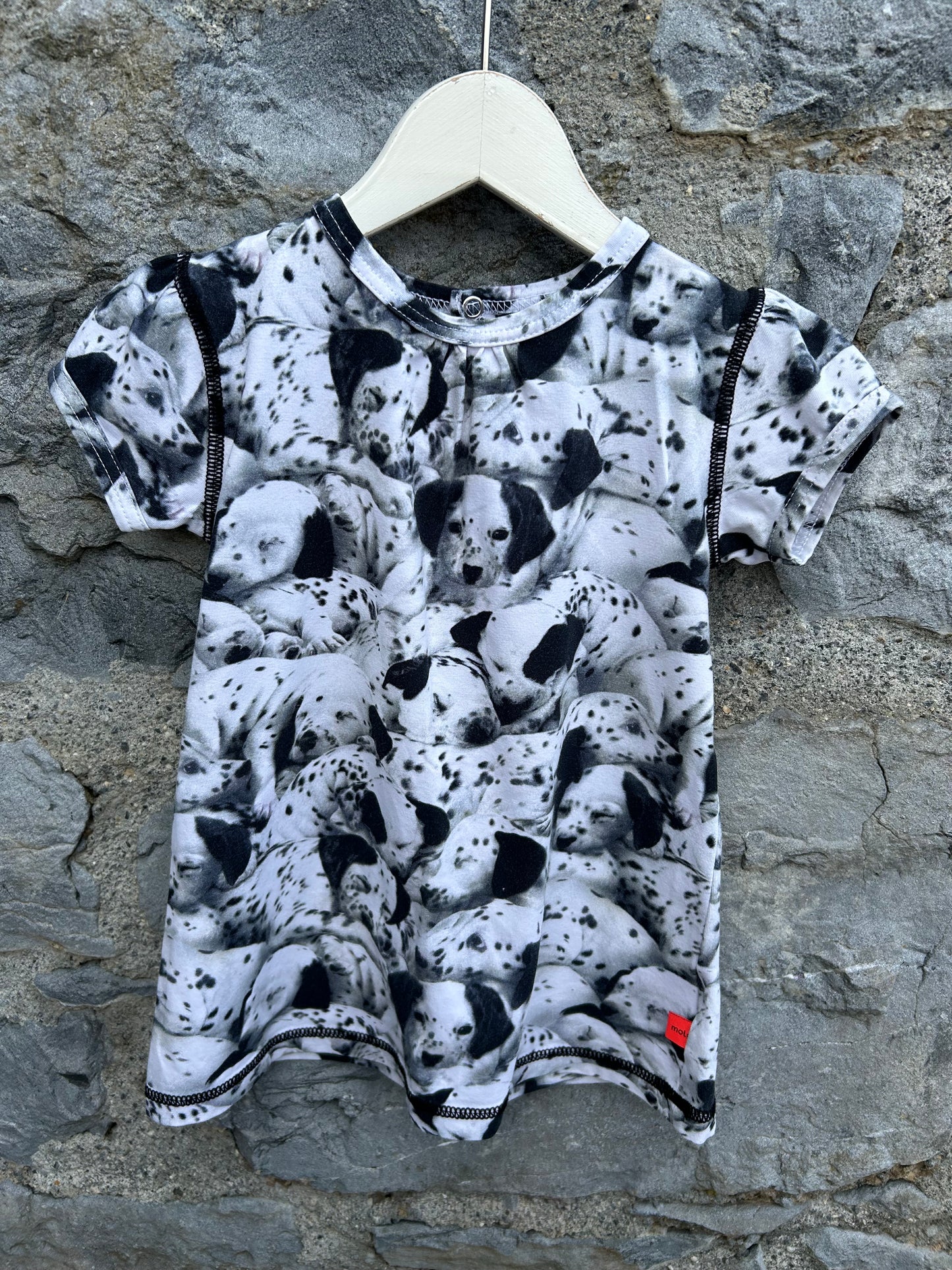 Dalmatians tunic 12m (80cm)