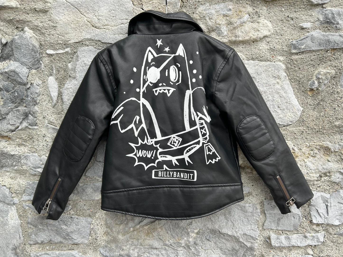 Billy bandit black jacket 5-6y (110-116cm)