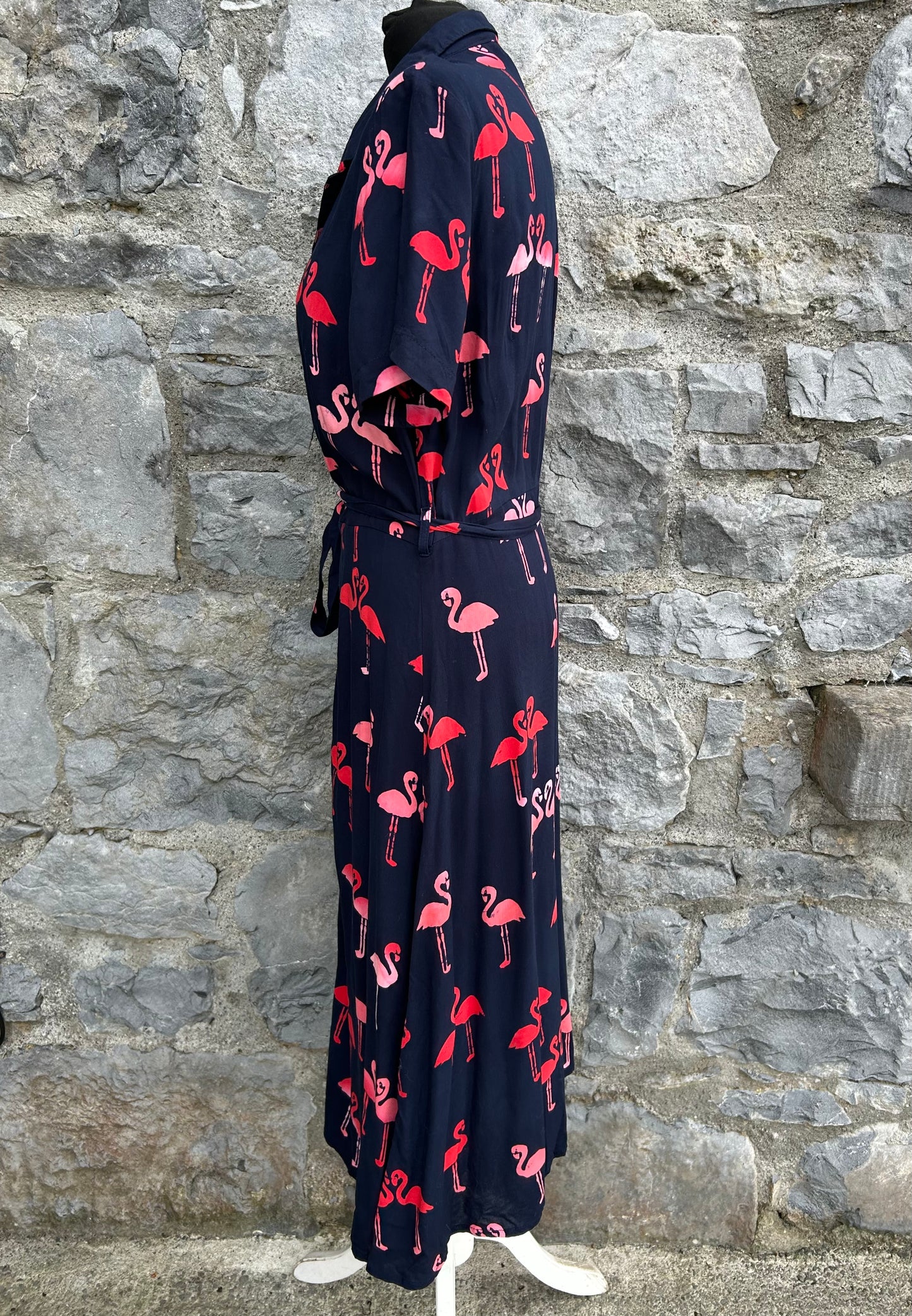 Flamingo navy dress uk 10-12