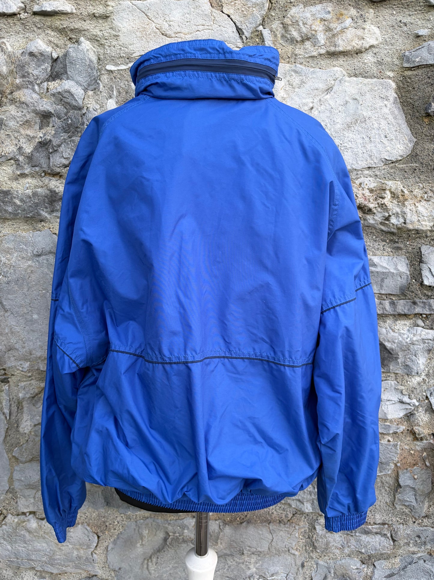 90s blue jacket Small