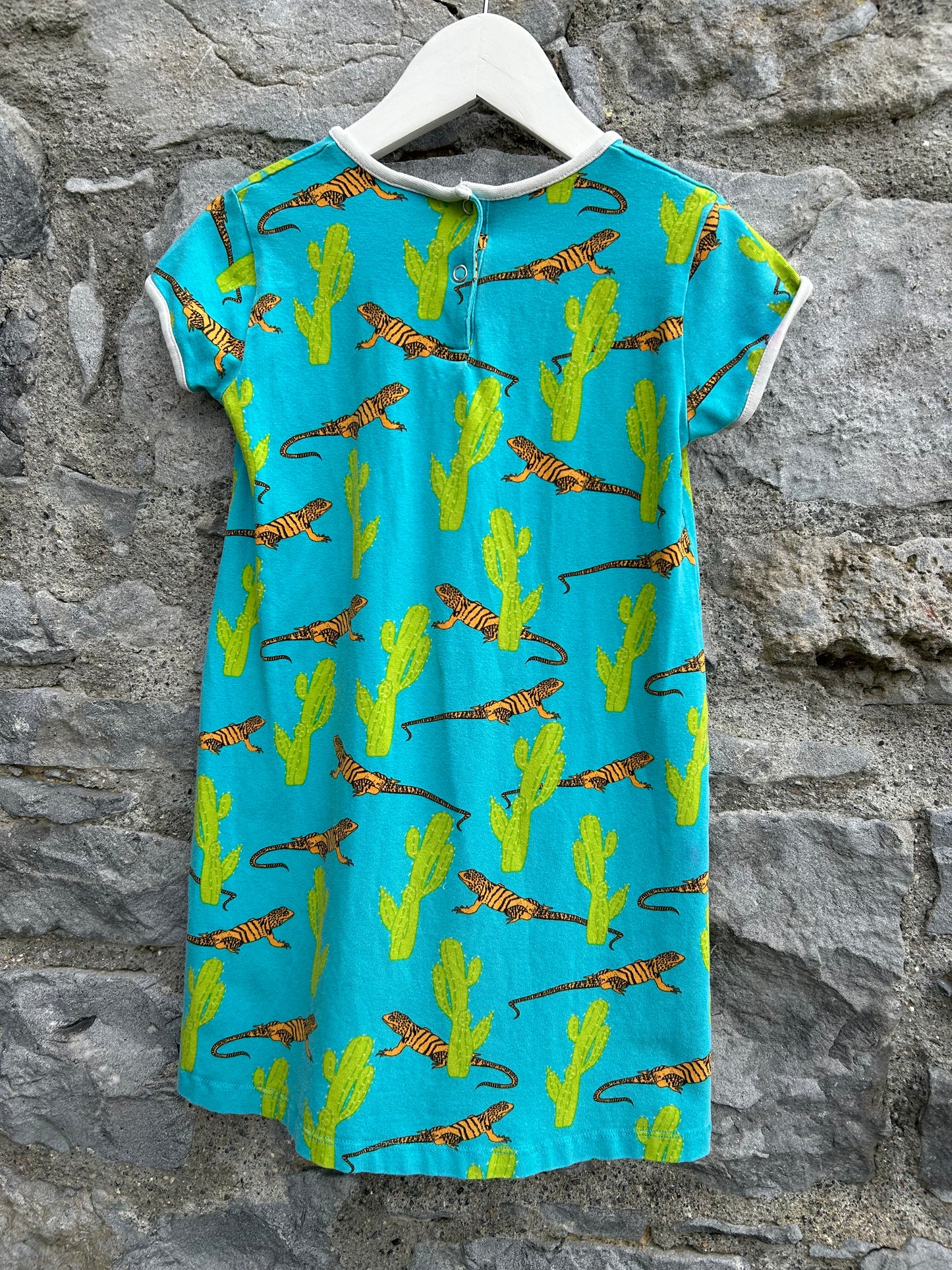 Iguanas blue dress 5-6y (110-116cm)