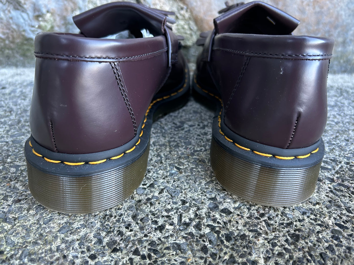 Burgundy moccasin uk 9 (eu 43)