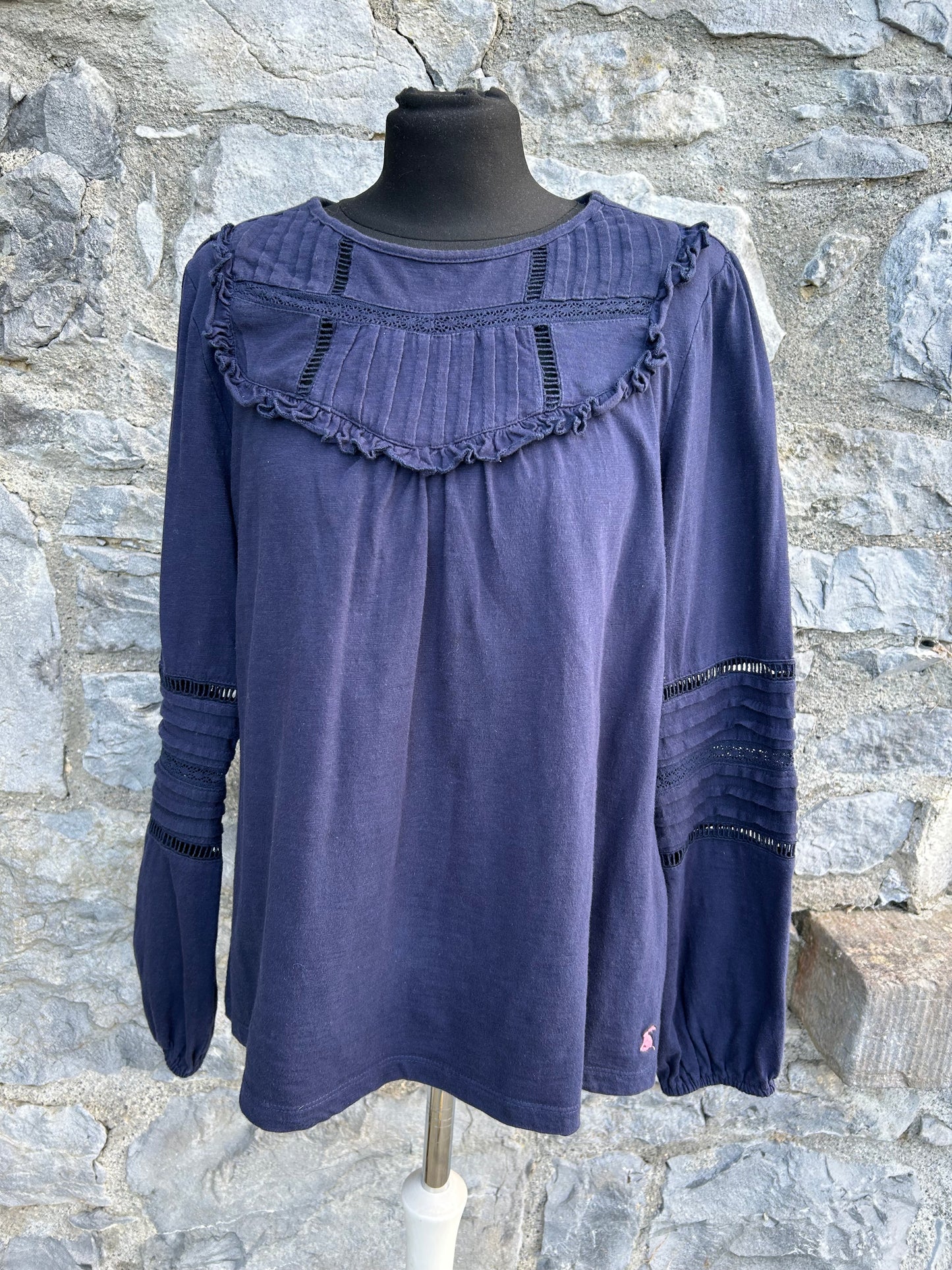 Navy top uk 12-14