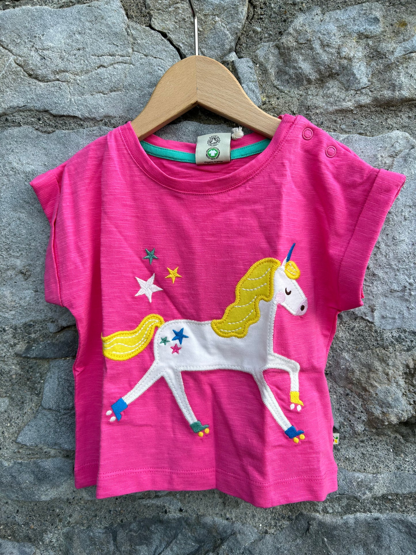 Unicorn Sophia Slub T-shirt 12-18m (80-86cm)