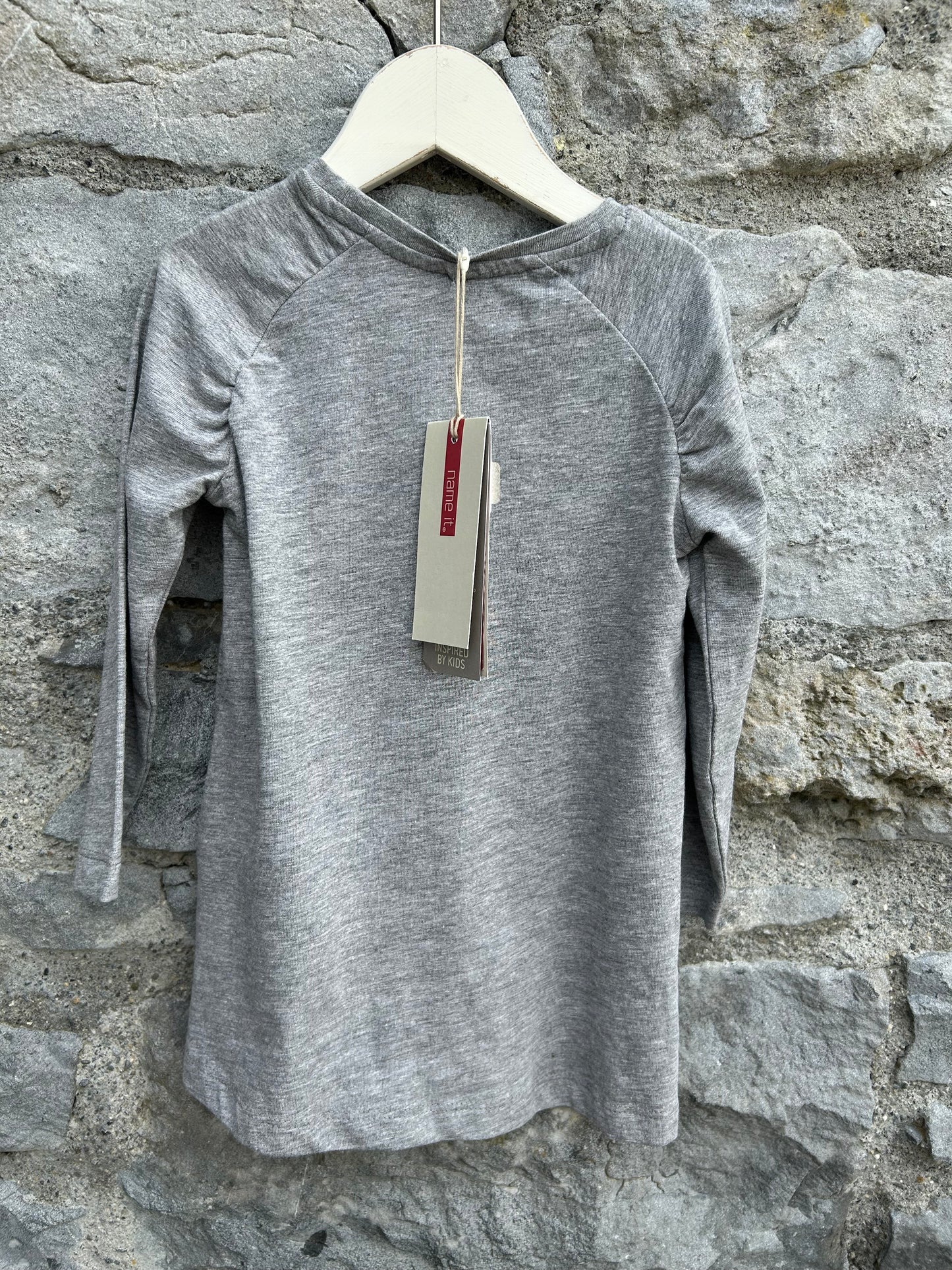 Keep Calm grey dress 9-12m (74-80cm)