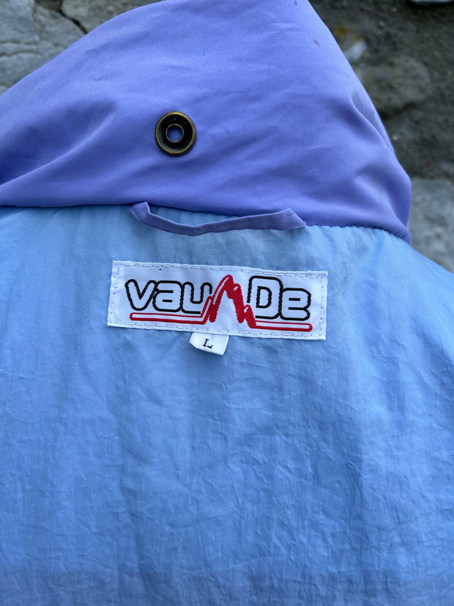80s purple jacket Large