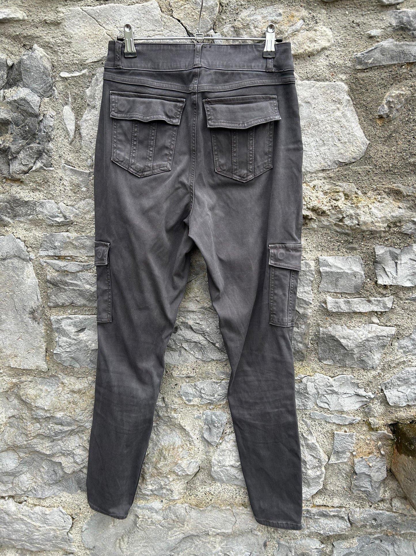 Twill tapered cargo pants uk 10