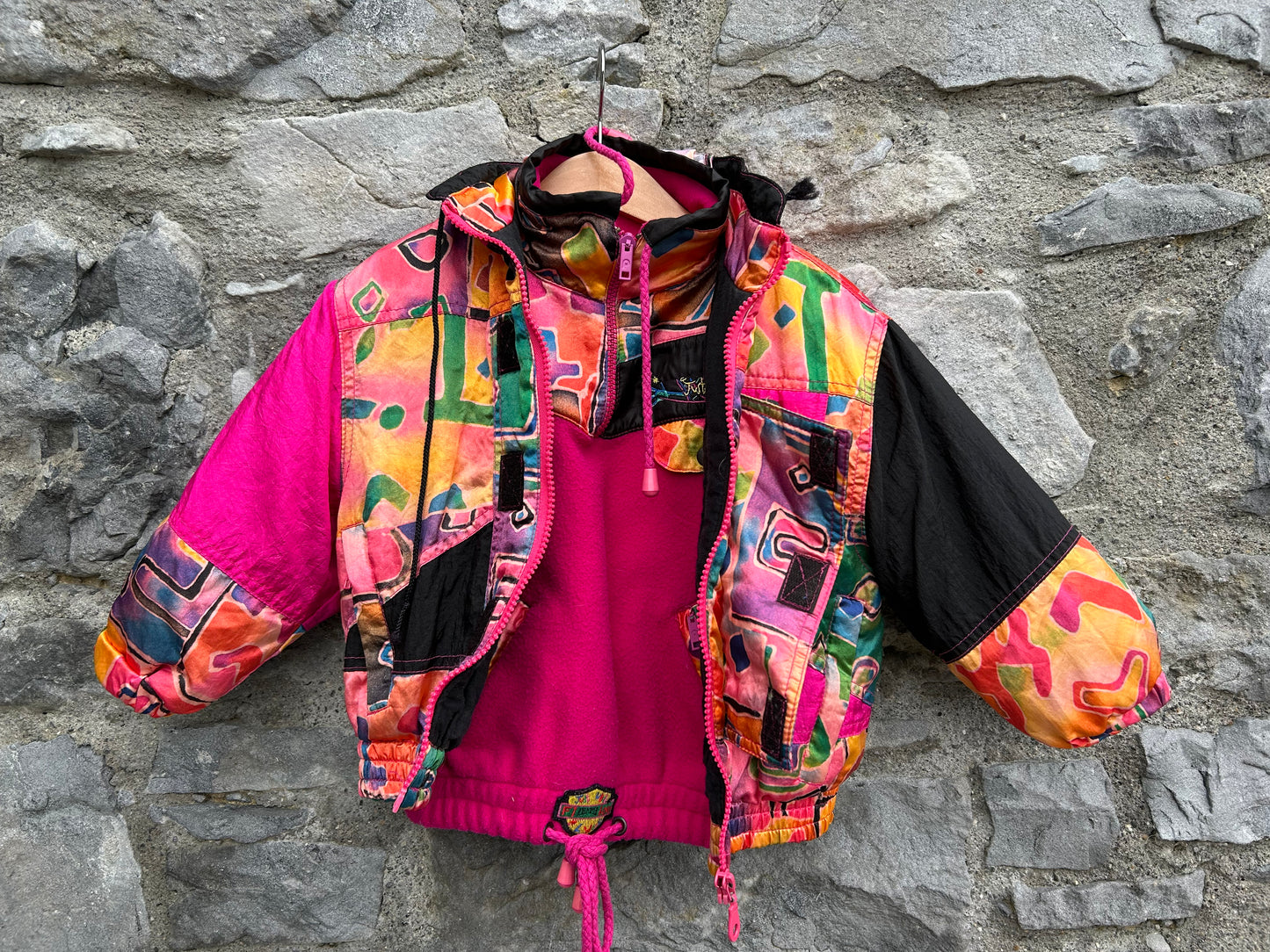 80s pink winter set 18-24m (86-92cm)