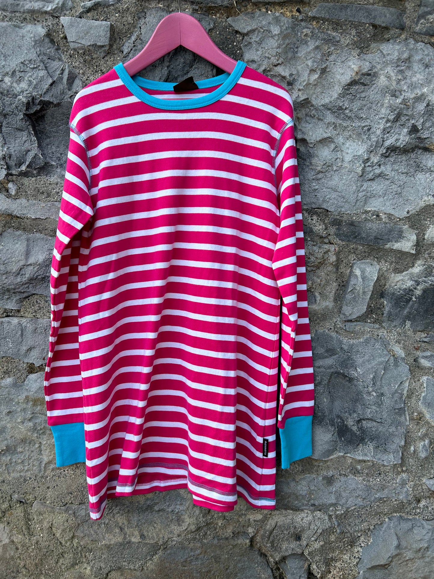 Pink stripy tunic 11-12y (146-152cm)