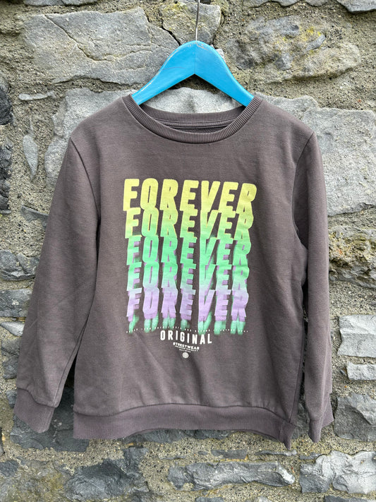 Forever charcoal sweatshirt  9-10y (134-140cm)