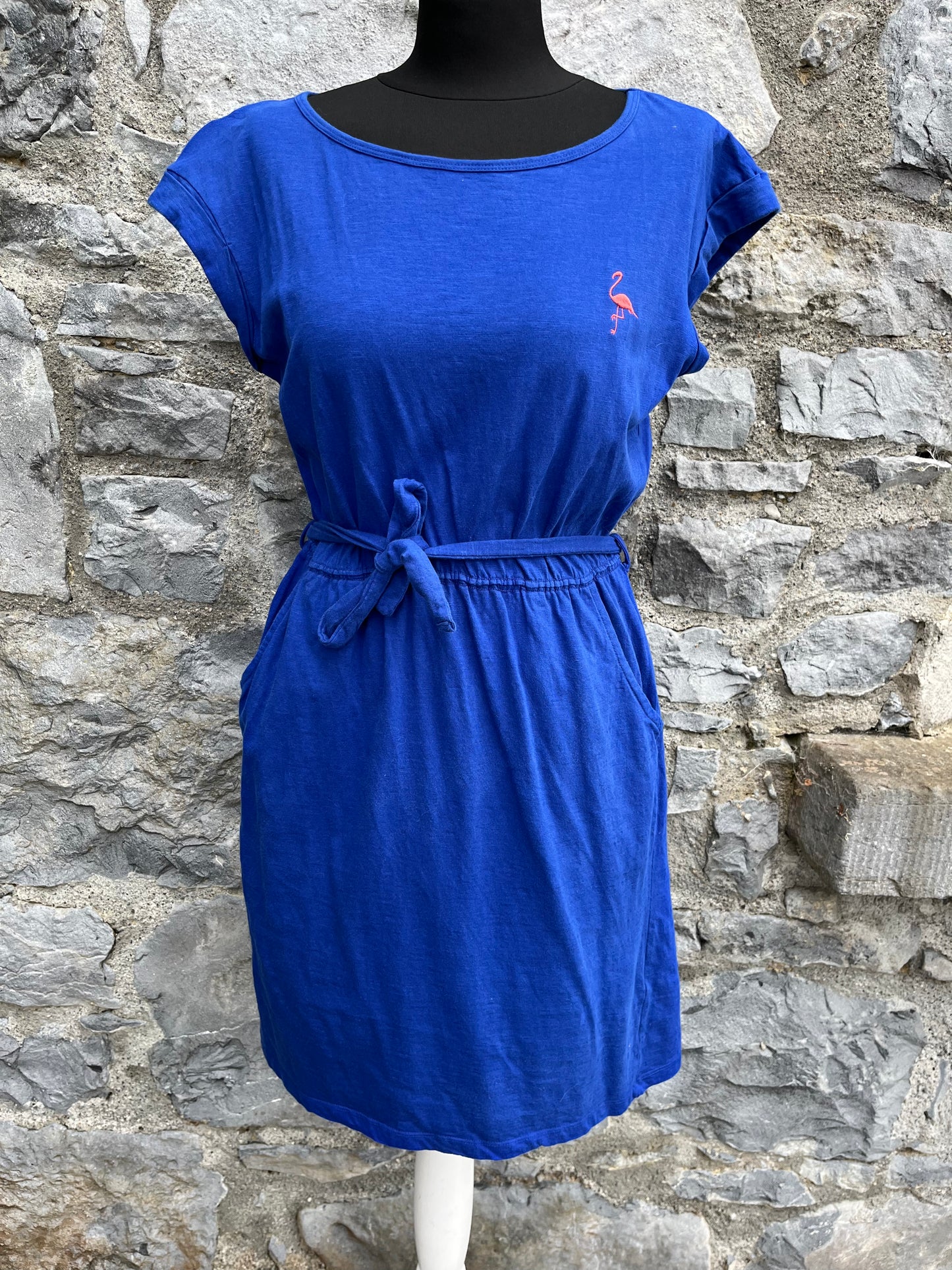 Blue flamingo dress uk 10
