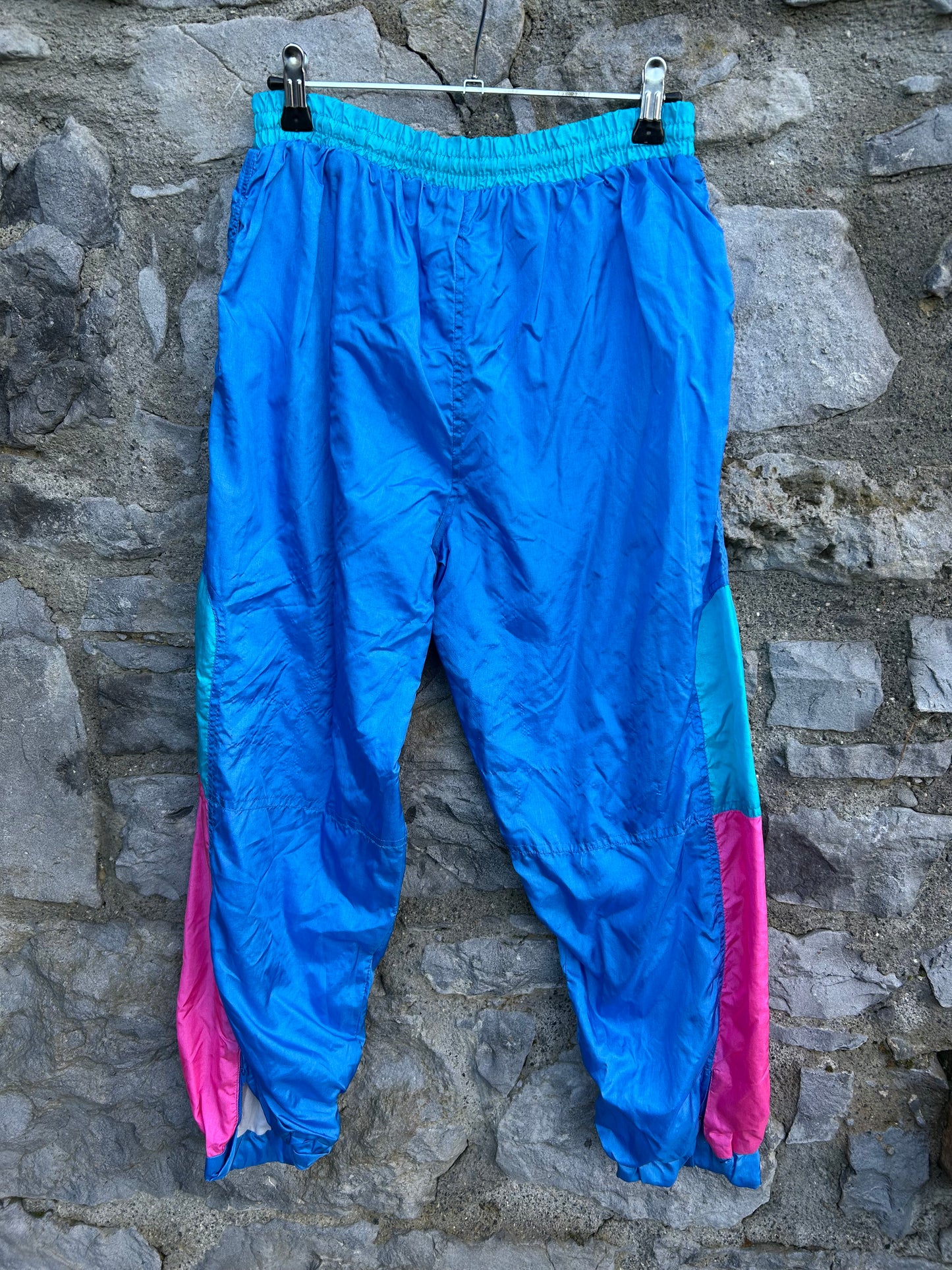 80s blue shell pants 11-12y (146-152cm)