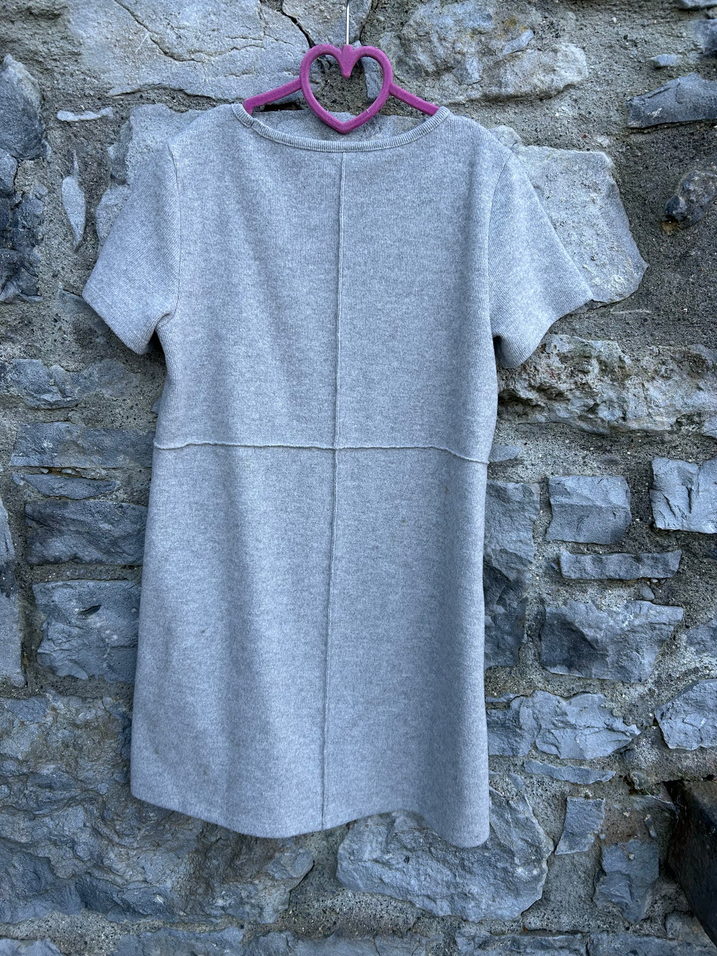 Grey knitted dress 11-12y (146-152cm)