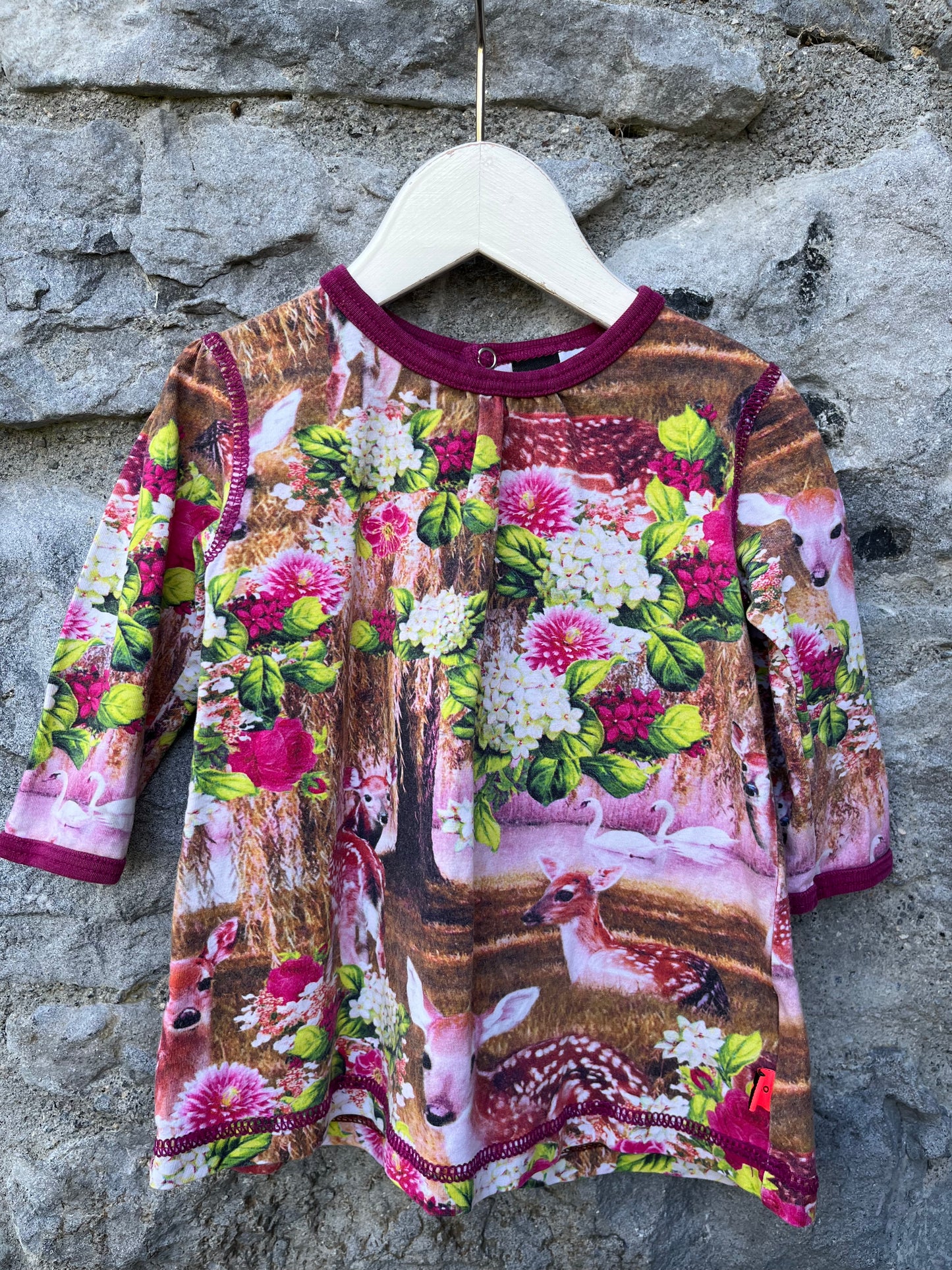 Woodlands brown dress 6-9m (68-74cm)