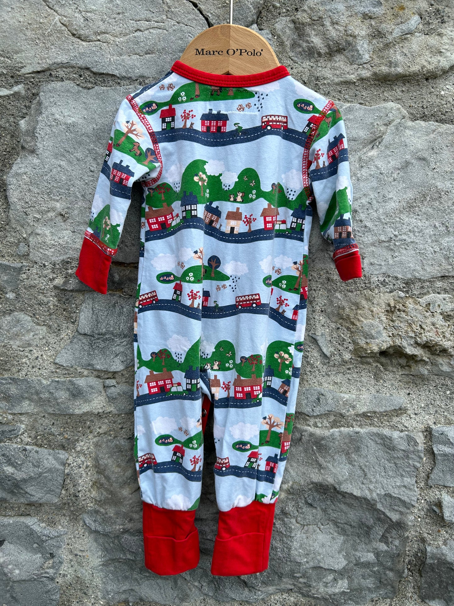 Town&countryside onesie 3-6m (62-68cm)
