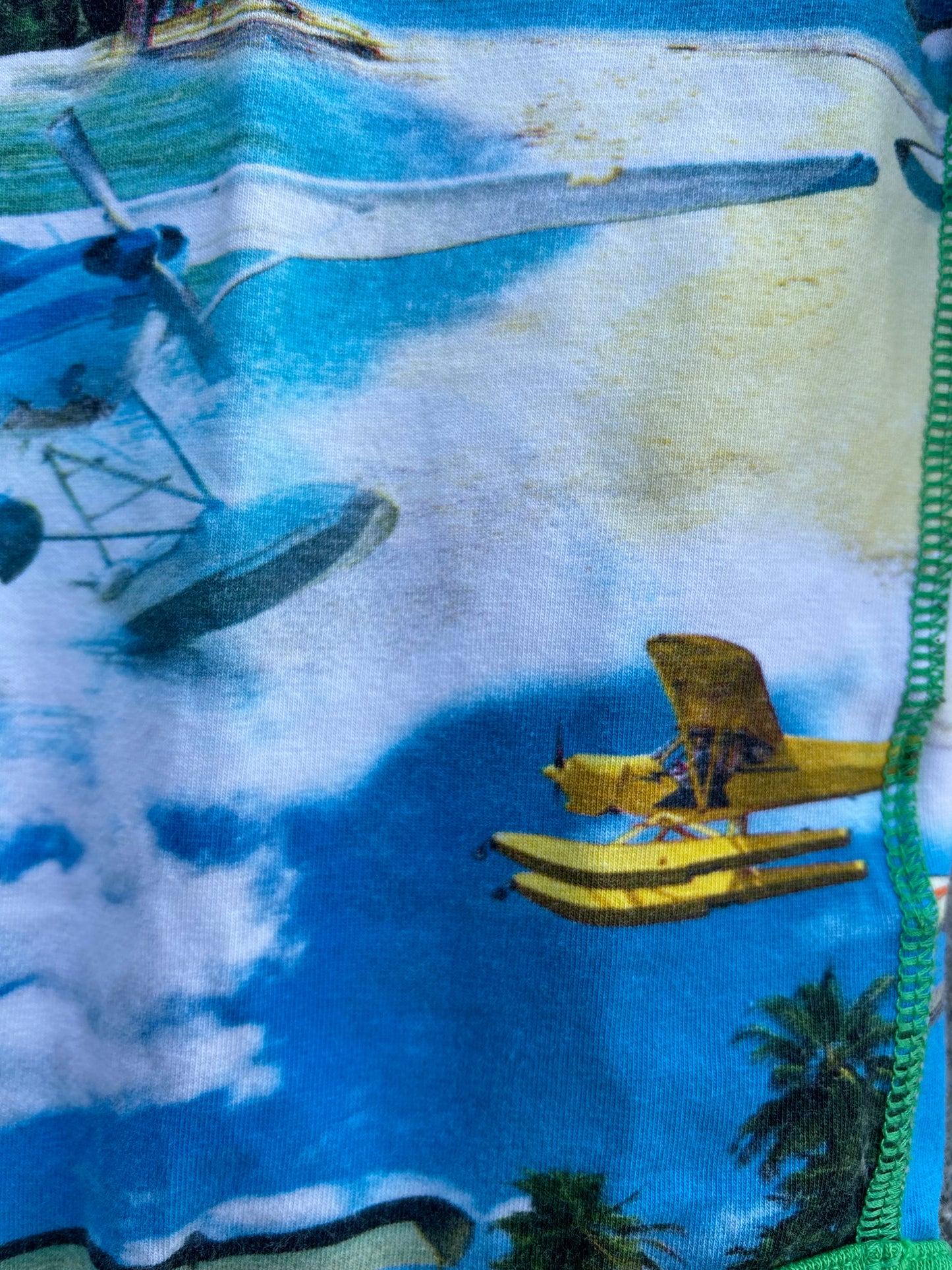 Planes at the beach vest 3-6m (62-68cm)