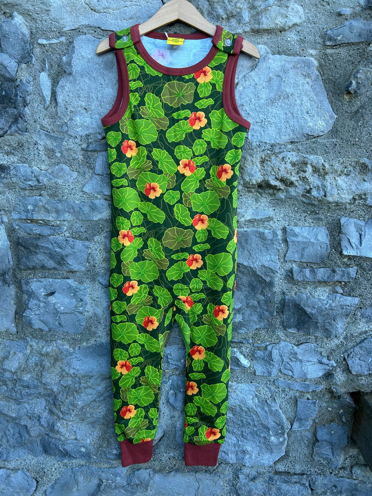 Monks Cress Green dungarees 3-4y (98-104cm)