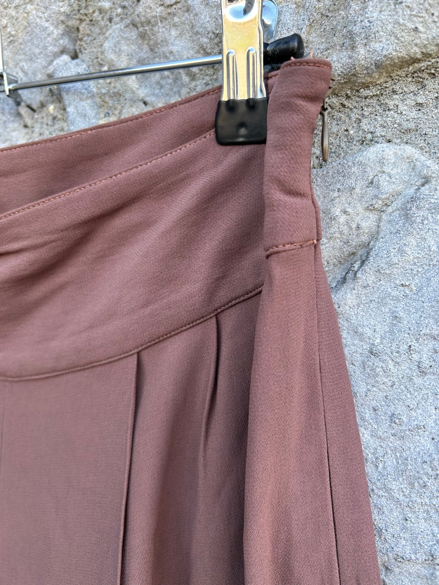 90s brown pants uk 10