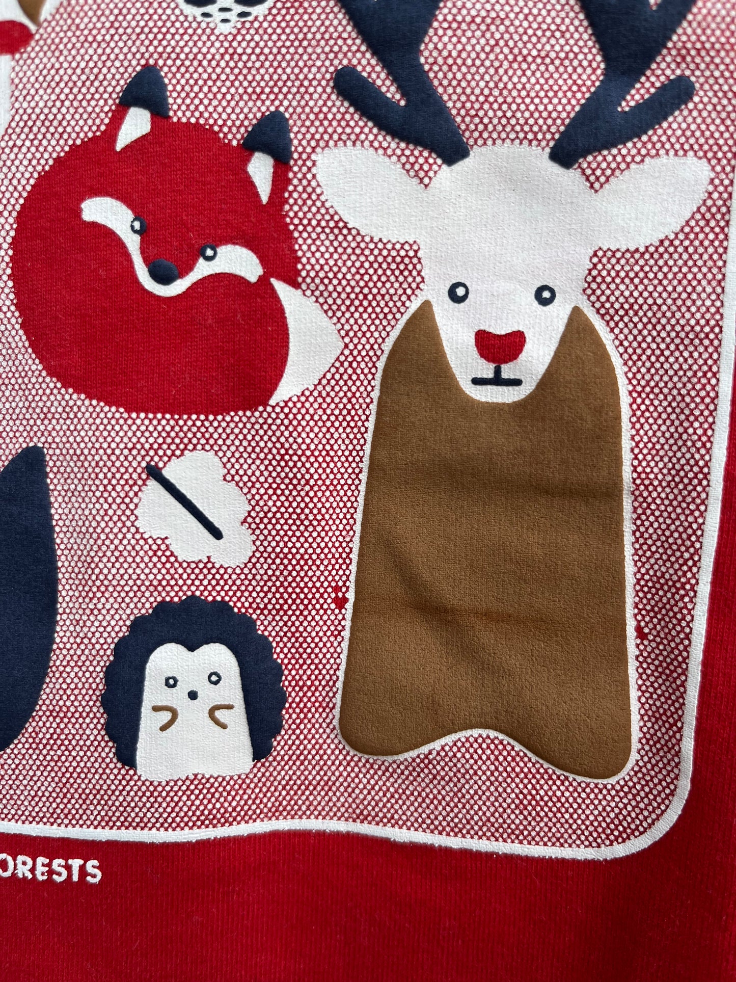 Forest friends red top 3-6m (62-68cm)