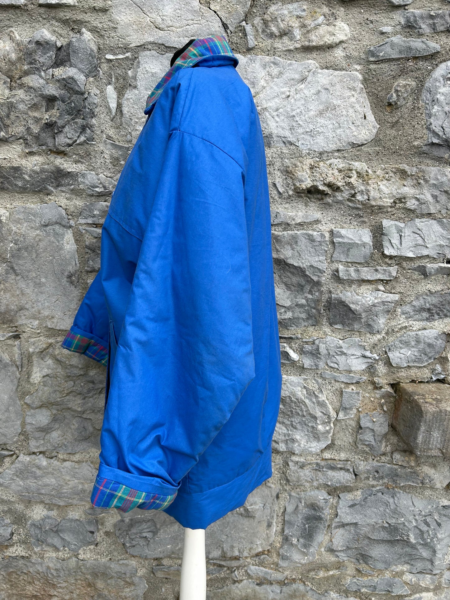90s blue jacket uk 12