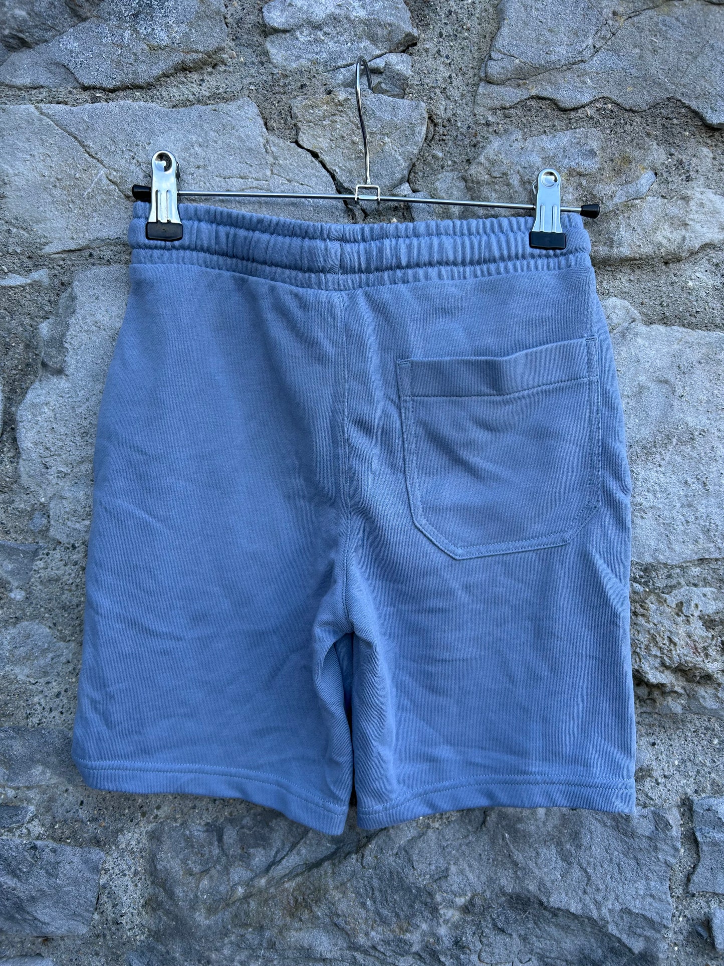 Steel blue shorts 7-8y (122-128cm)