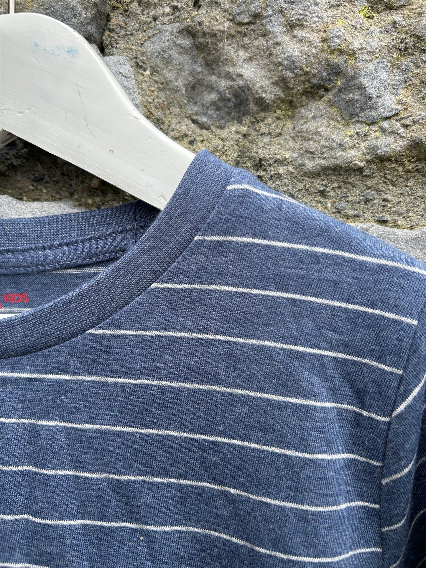 Slate stripy top 7y (122cm)