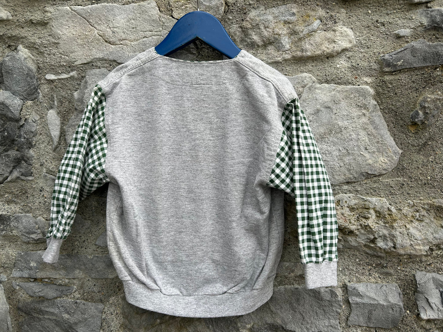 80s classic grey cardigan 3y (98cm)