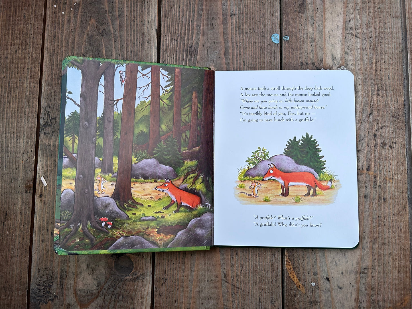 The gruffalo by Julia Donaldson