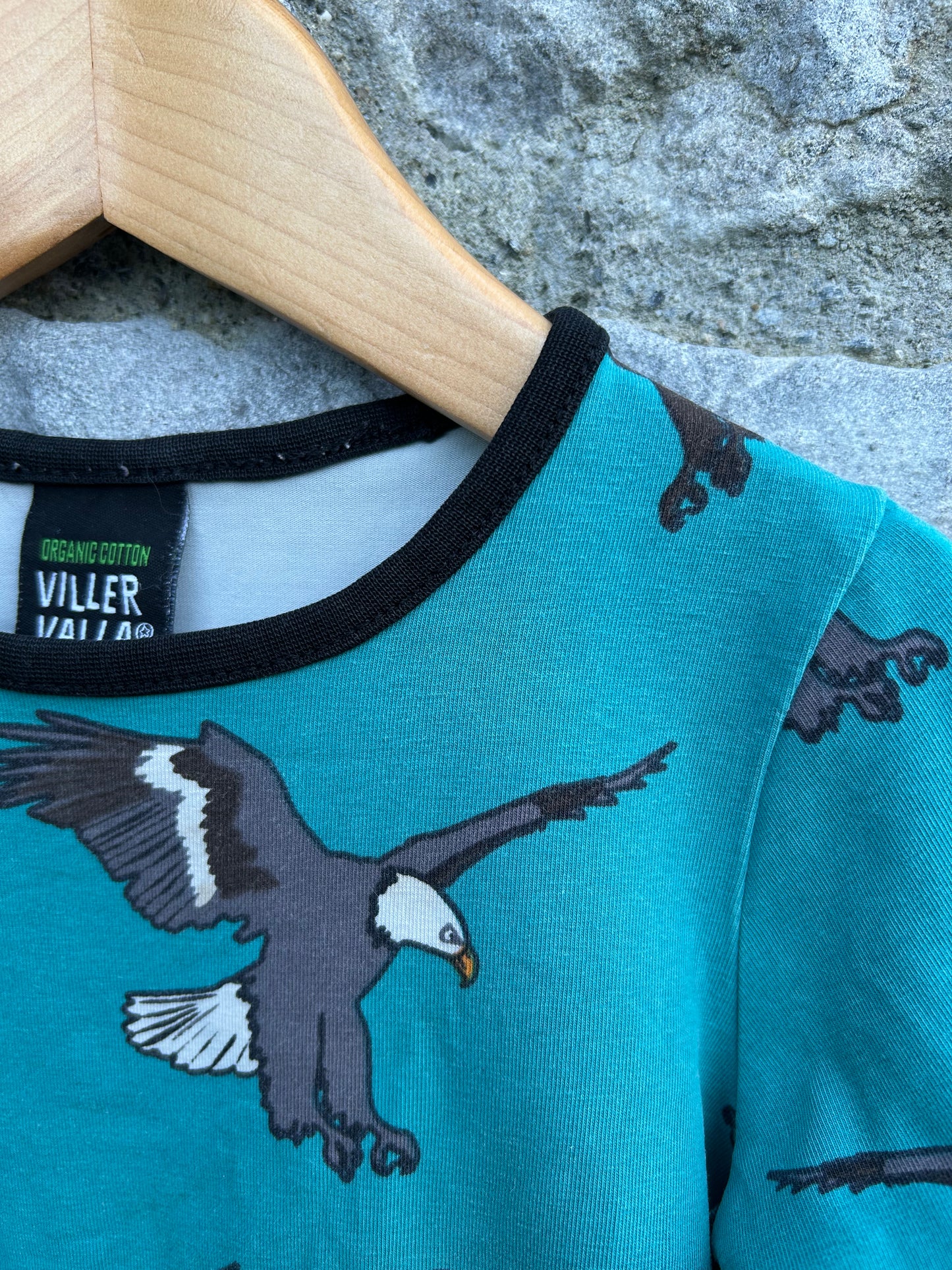 Eagles teal top 18-24m (86-92cm)