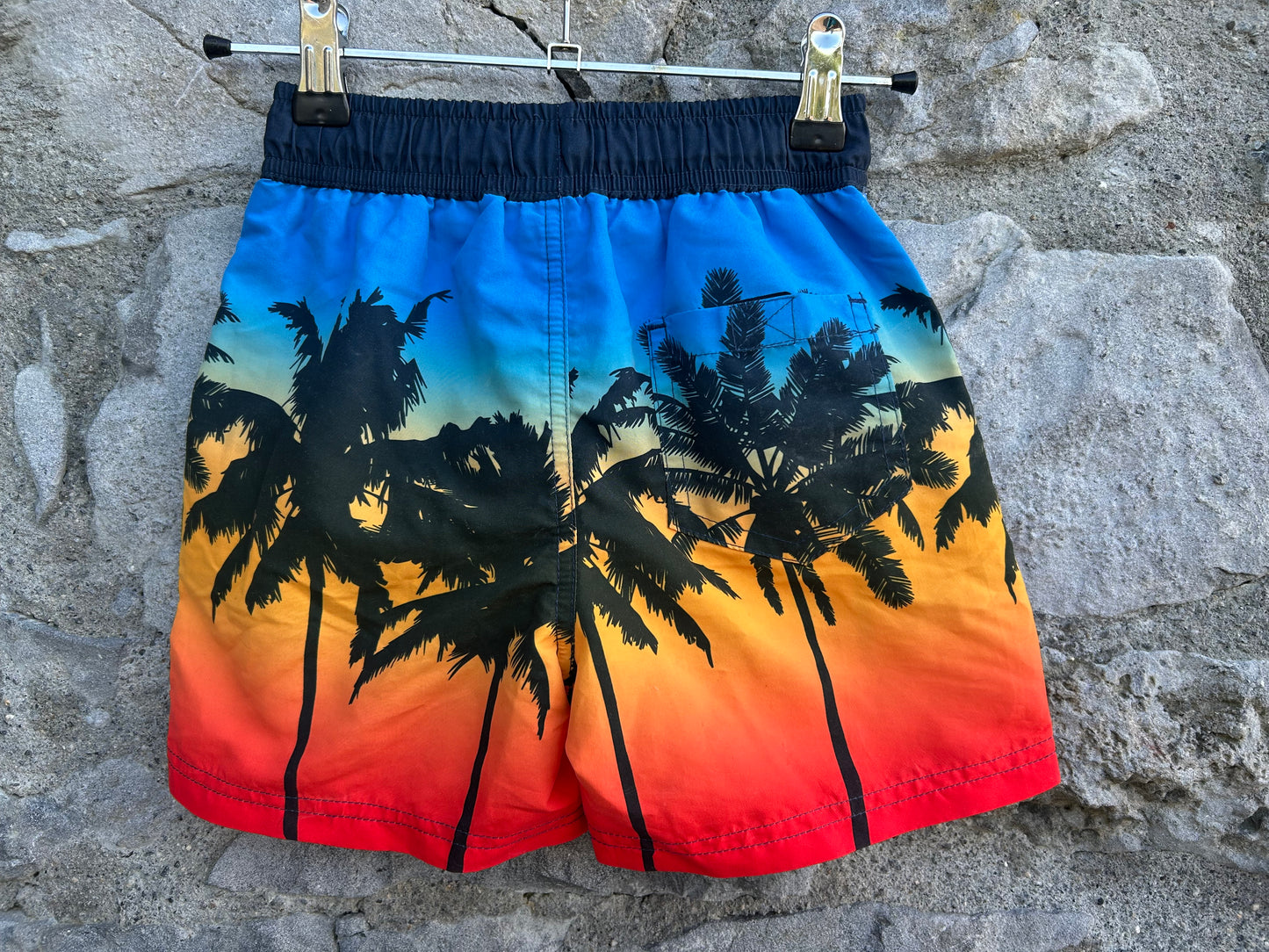 Sunset Palms swim shorts 5-6y (110-116cm)