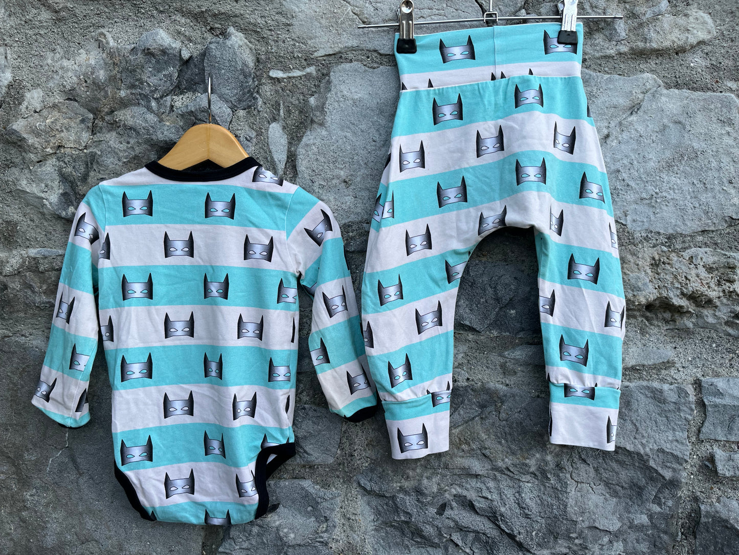 Batman mask vest&pants 18m (86cm)