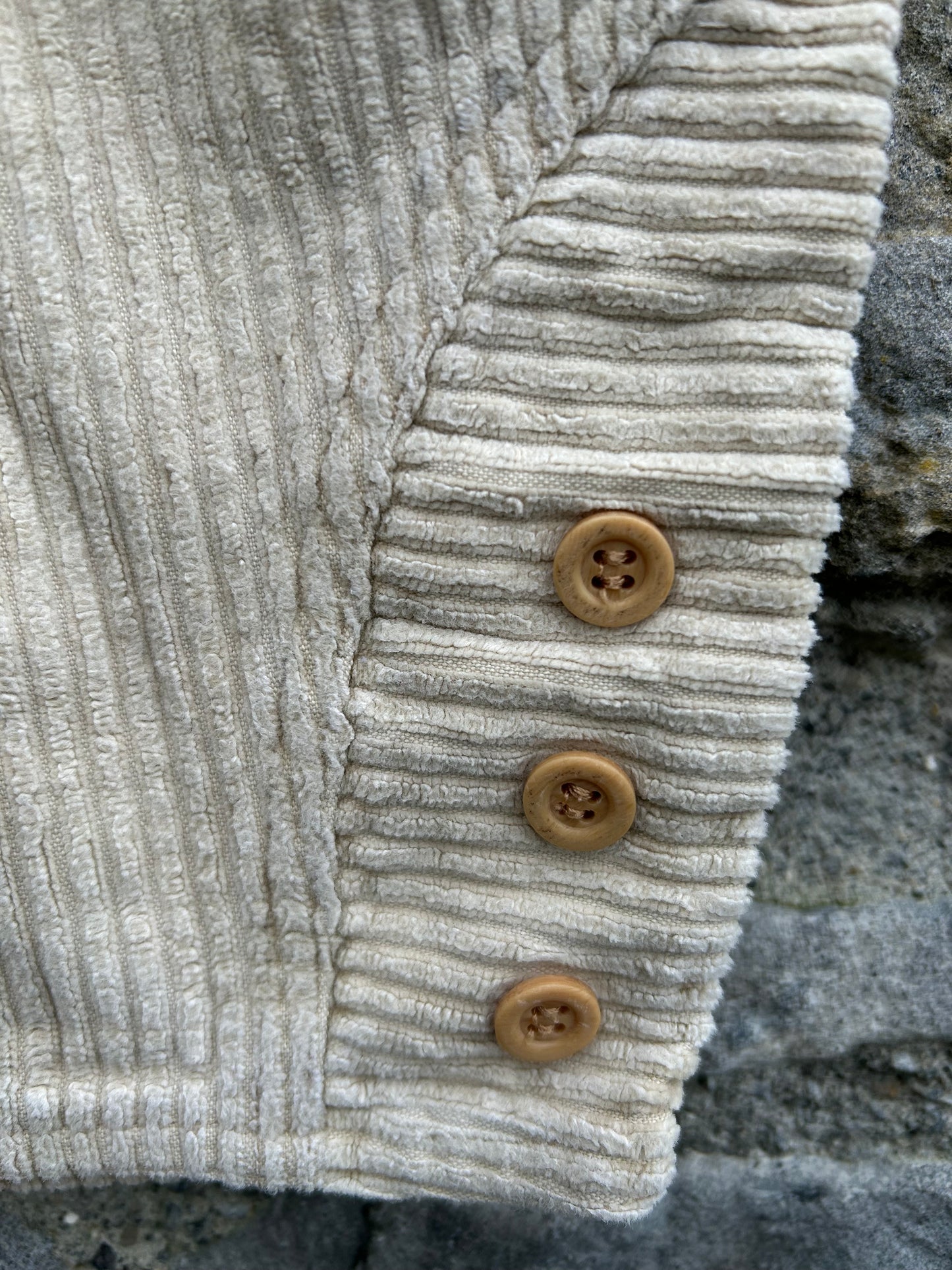 80s beige thick cords 9-12m (74-80cm)