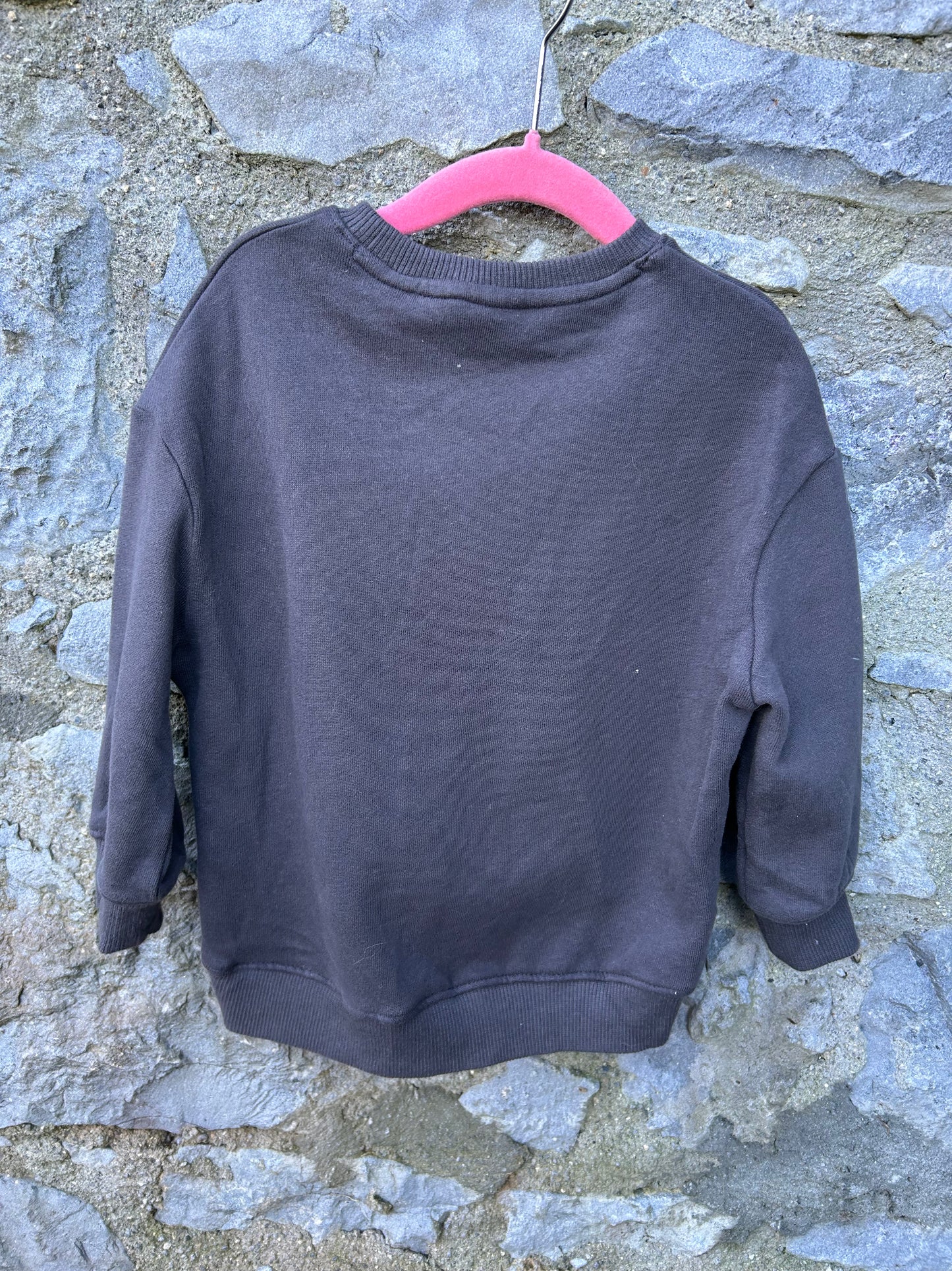 Christmas days grey sweatshirt 2-3y (92-98cm)